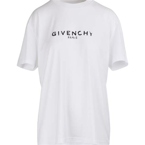 givenchy white long sleeves womens|Givenchy paris t shirt sale.